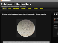 Criao selecionada de Rottweiler em Pomerode - SC